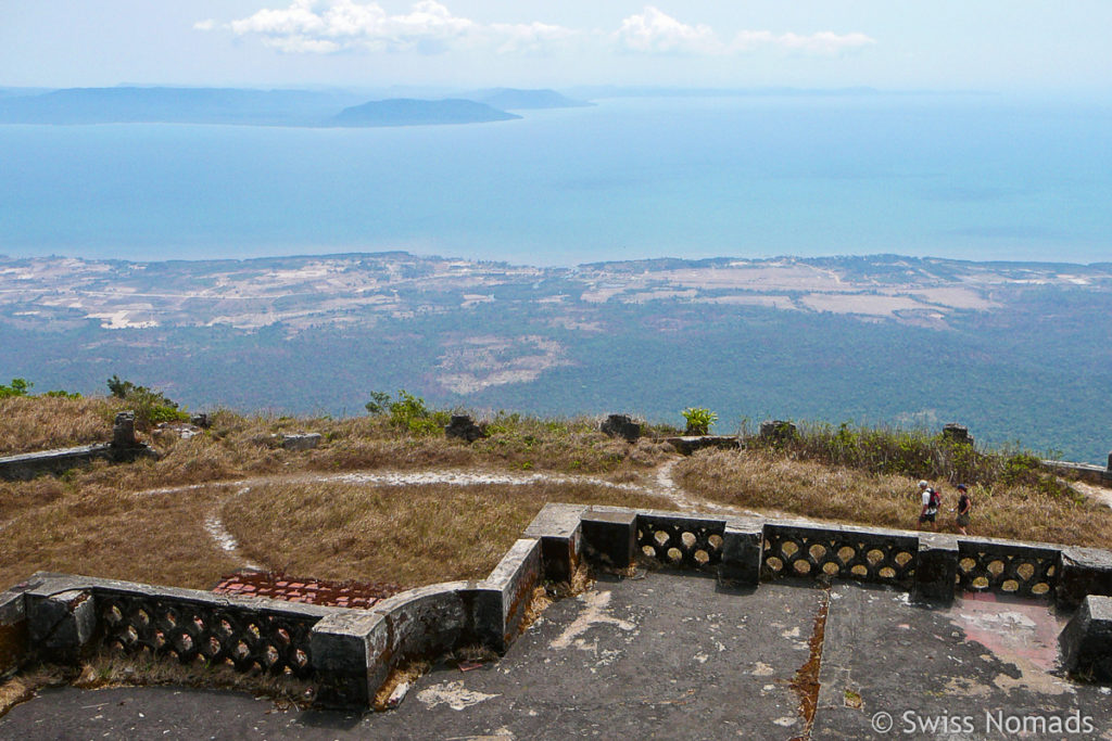 Aussicht vom Bokor Mountain bei Kampot