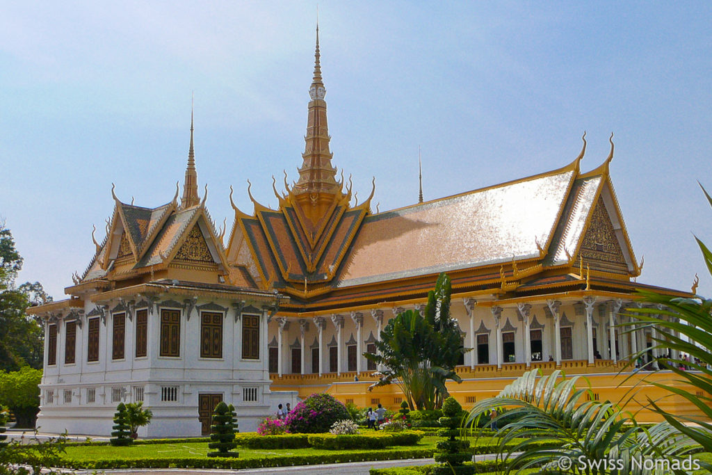 Thronsaal des Königspalast in Phnom Penh