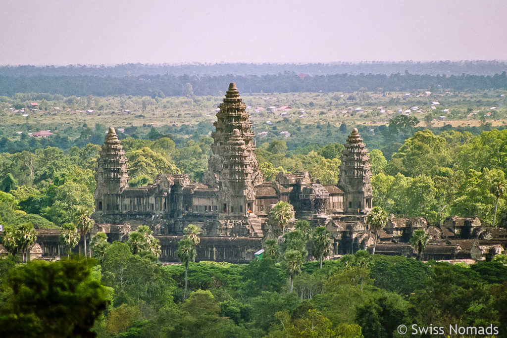 Aussicht vom Phnom Bakheng über Angkor Wat