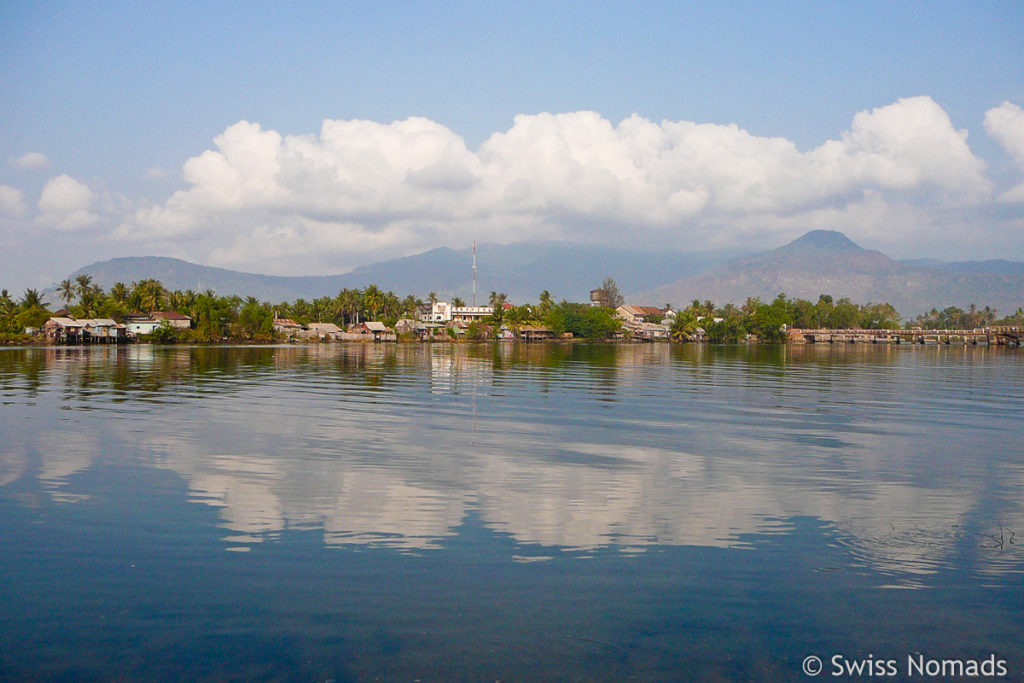 Preaek Tuek Chhu Fluss in Kampot