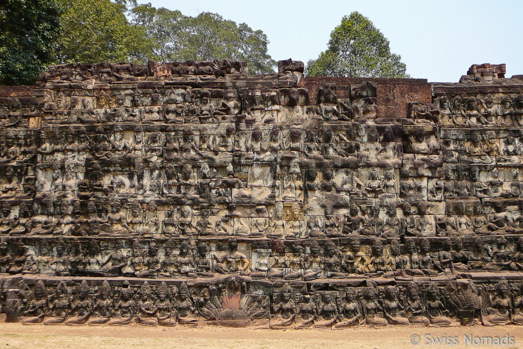 Terrasse des Lepra König in Angkor Thom