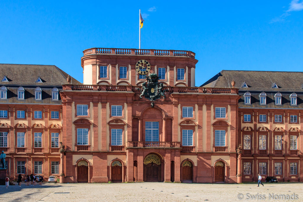 Barockschloss Mannheim Aussenansicht