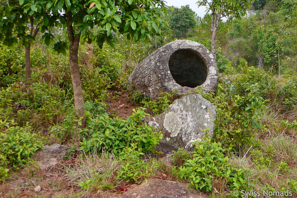 Ebene der Tonkrüge in Laos