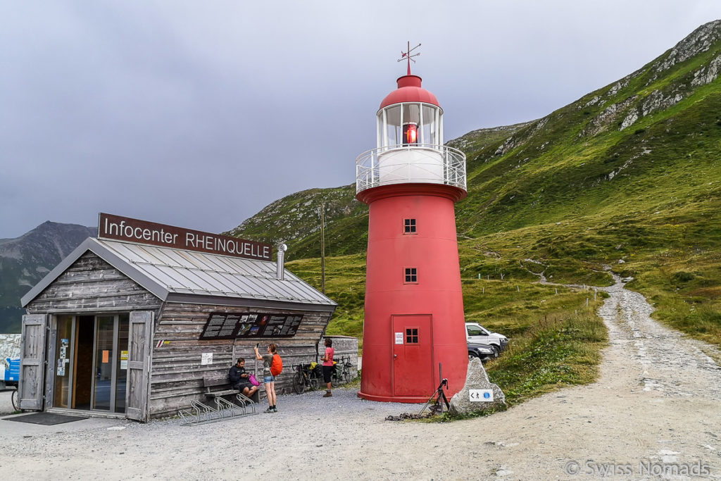Leuchtturm am Oberalppass