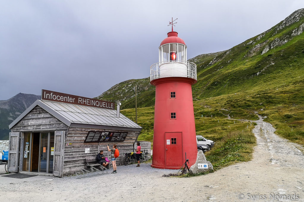 Leuchtturm am Oberalppass