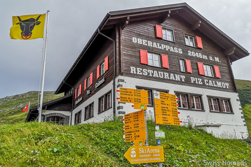 Restaurant Piz Calmot am Oberalppass