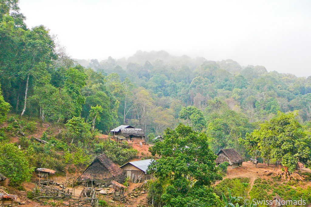 Trekking zum Ban Sam Yord Dorf