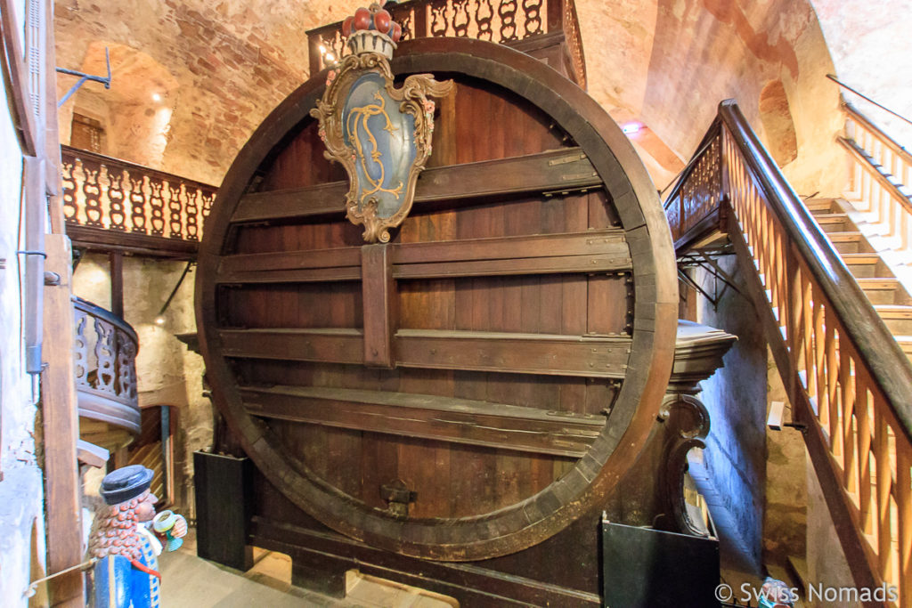 Weinfass im Schloss Heidelberg