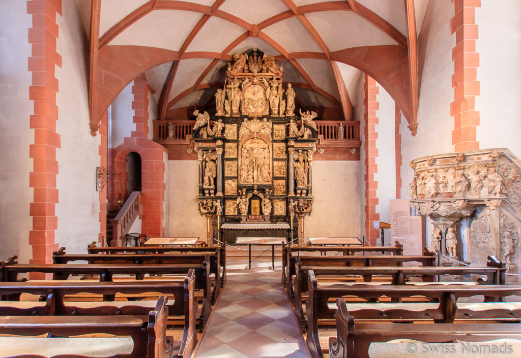 Altar in der Schlosskirche in Aschaffenburg