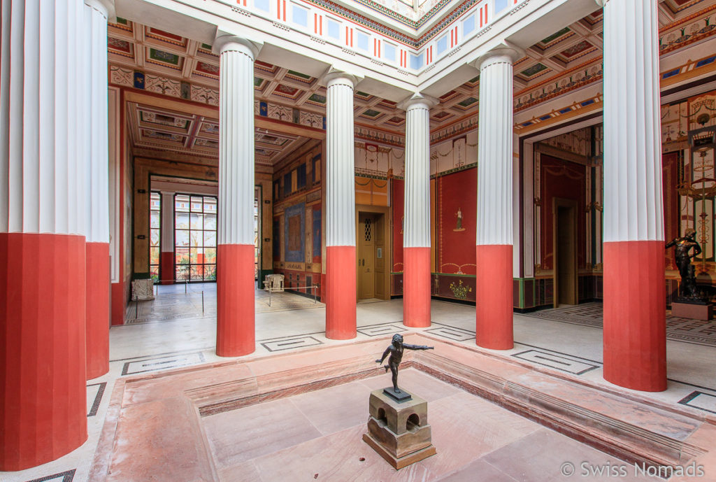 Innen im Pompejanum in Aschaffenburg