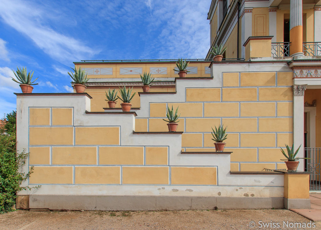 Fassade Pompejanum in Aschaffenburg