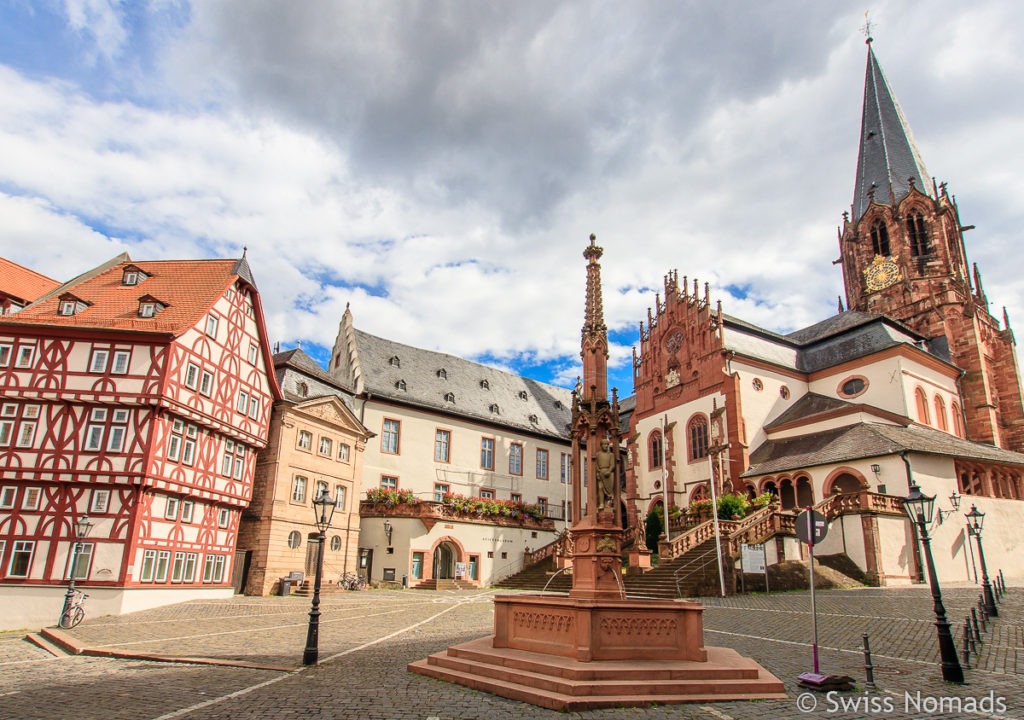 Stiftsplatz in Aschaffenburg