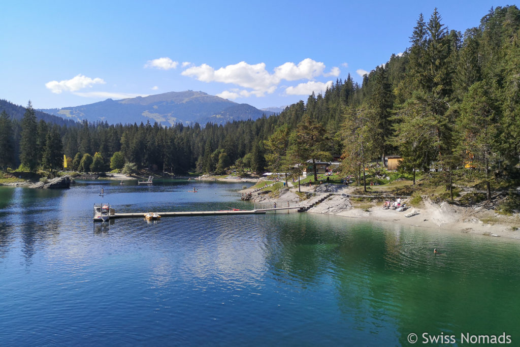 Strandbad Caumasee in Flims