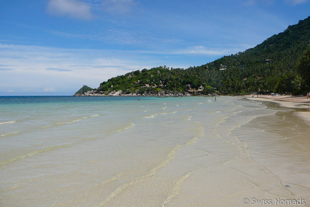 Sairee Beach auf Koh Tao Thailand