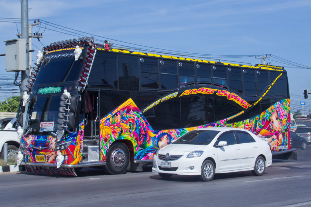 Bus von Ayutthaya nach Sukhothai