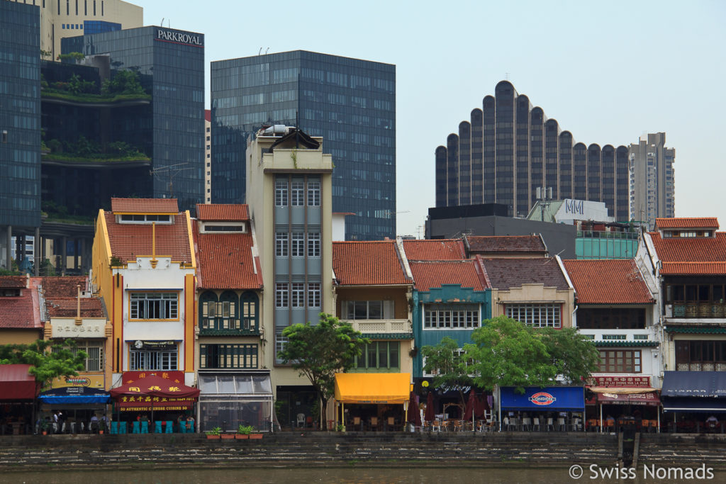 Boat Quay in Singapur