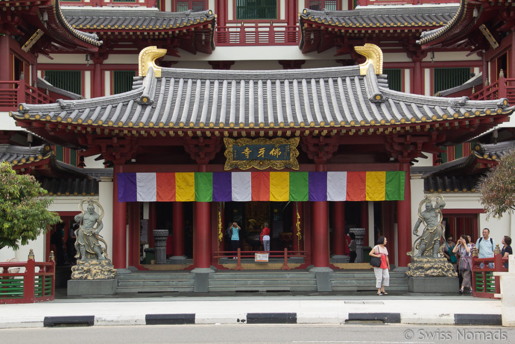 Buddha Tooth Relic Tempel in Singapur