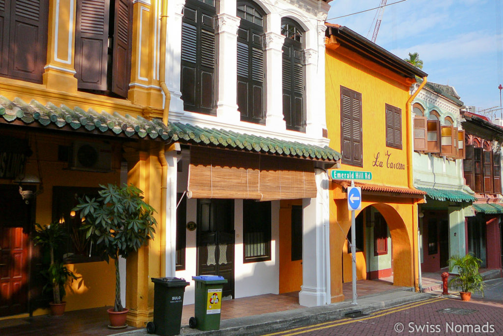 Emerald Hill Road in Singapur