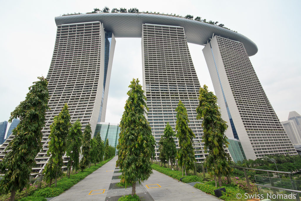 Marina Bay Sands Hotel in Singapur