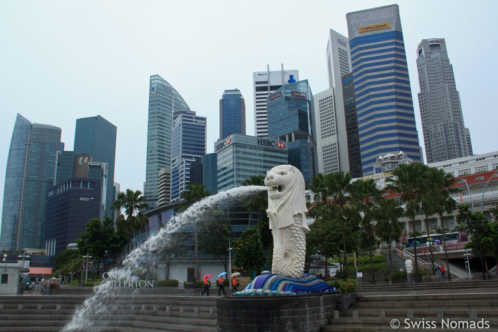 Merlion Square Singapur Sehenswürdigkeiten