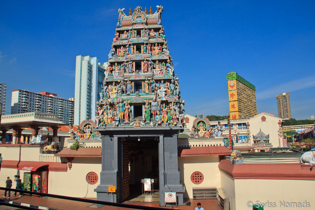 Sri Mariamman Tempel in Singapur