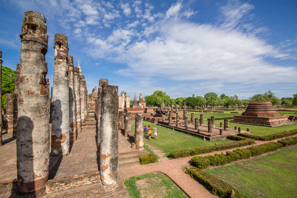 Wat Mahathat im Geschichtspark Sukhothai