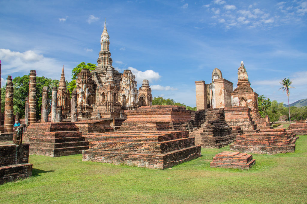 Wat Mahathat Sukhothai Übersicht