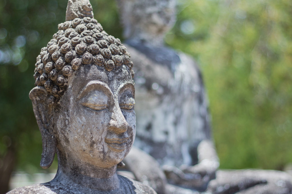 Buddha im Wat Phra Lai Luang in Sukhothai