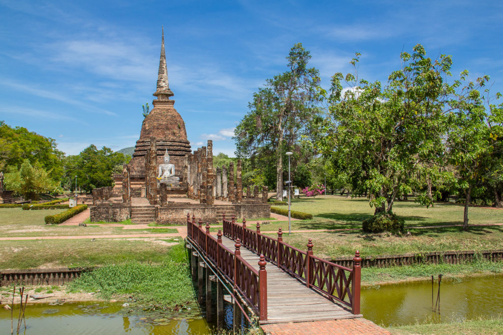 Wat Sa Si im Geschichtspark Sukhothai