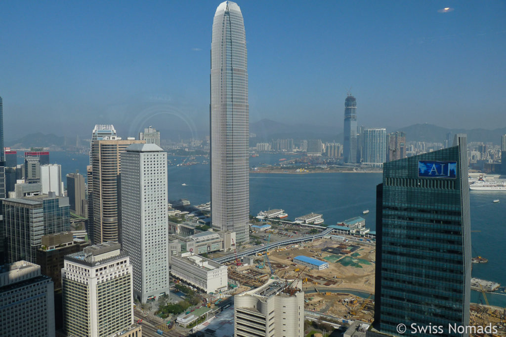 Aussicht auf Hongkong
