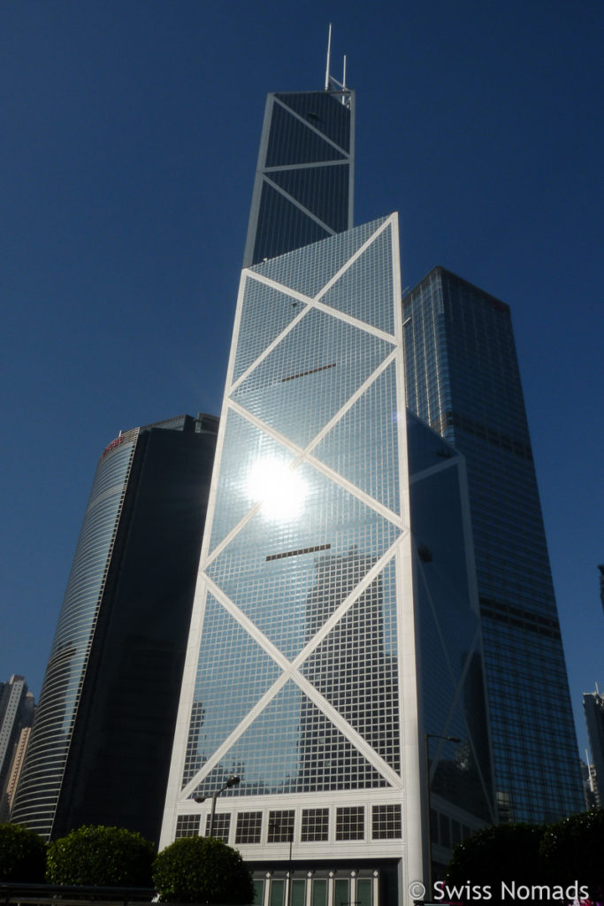 Bank of China auf Hong Kong Island
