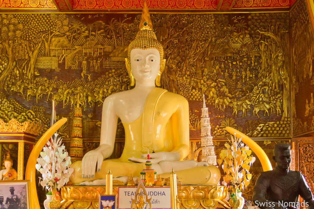 Buddha im Wat Buppharam in Chiang Mai