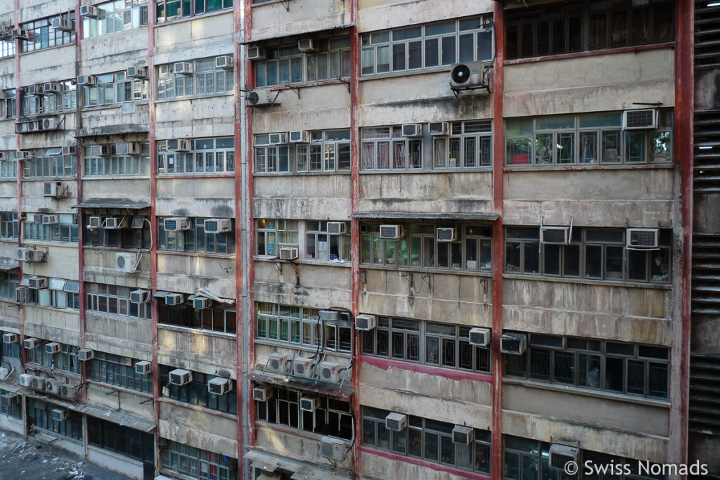 Chungking Mansion in Hongkong