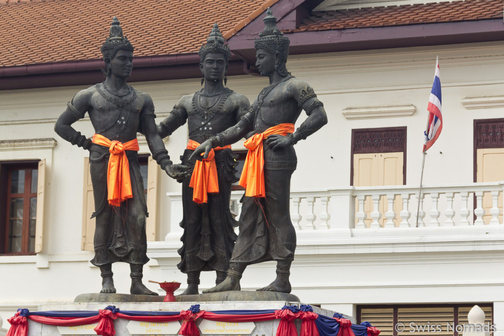Drei Könige Denkmal in Chiang Mai