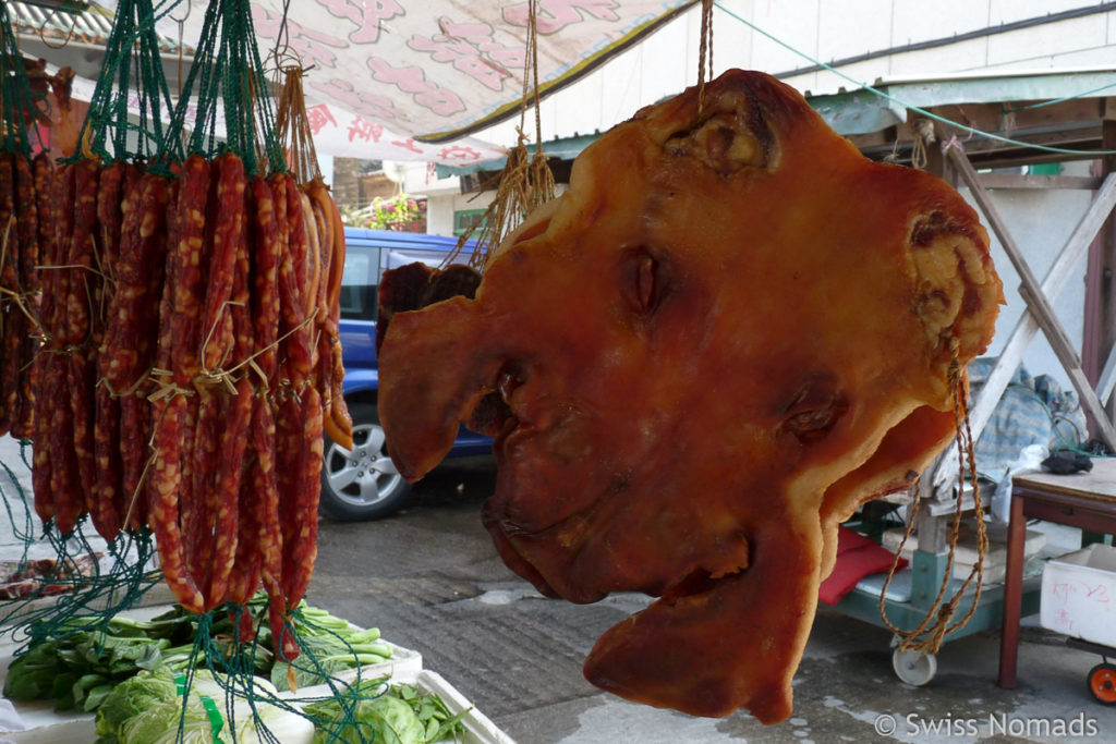 Food Markt in Hongkong