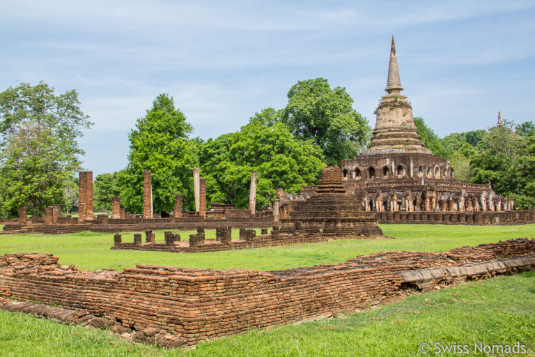 Geschichtspark Si Satchanalai Wat Chang Lom