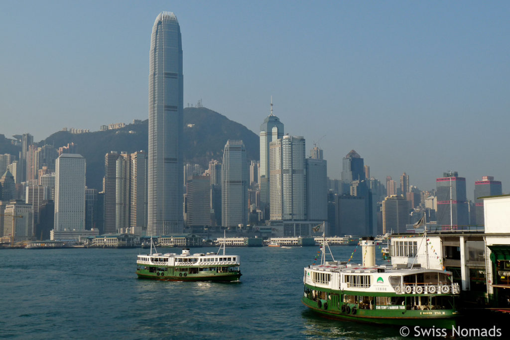 Victoria Harbour in Hongkong