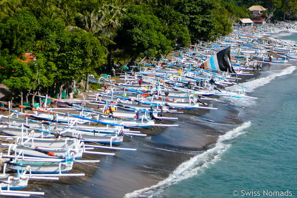 Jukung Fischerboote in Ost Bali