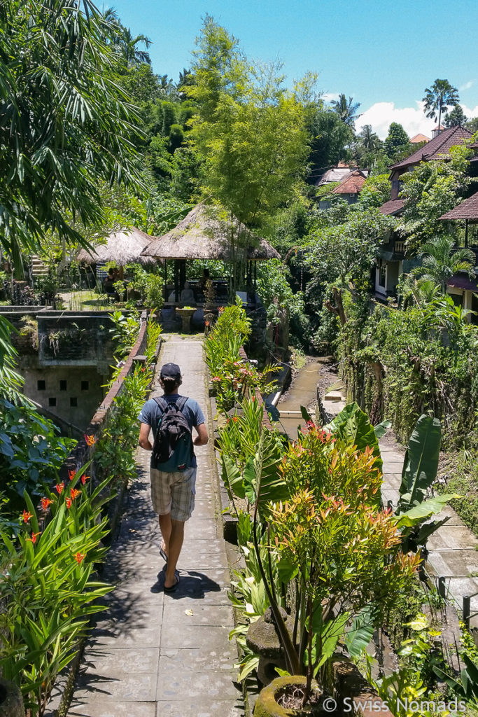 Spaziergang in Ubud