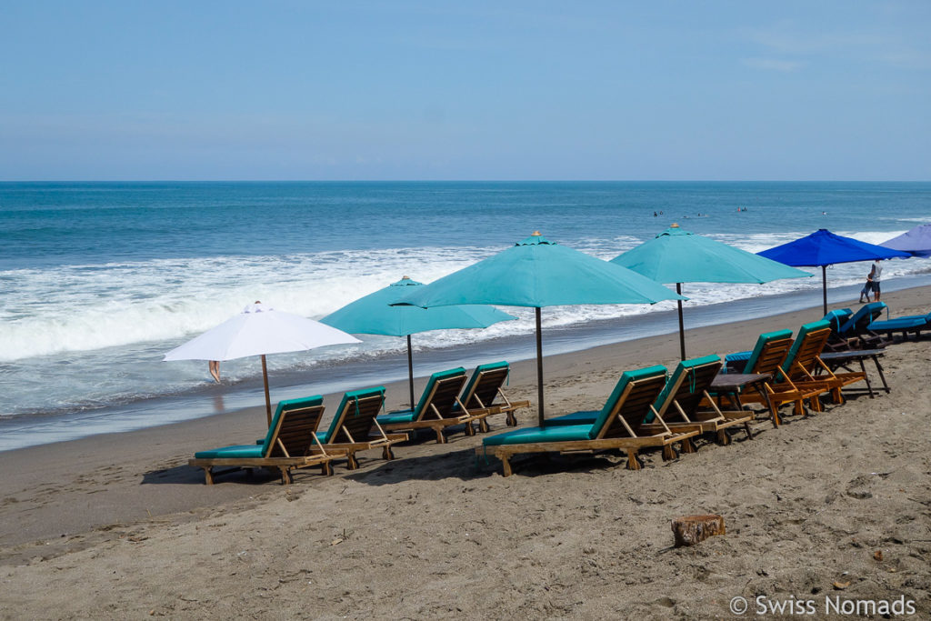 Strand in Sanur auf Bali