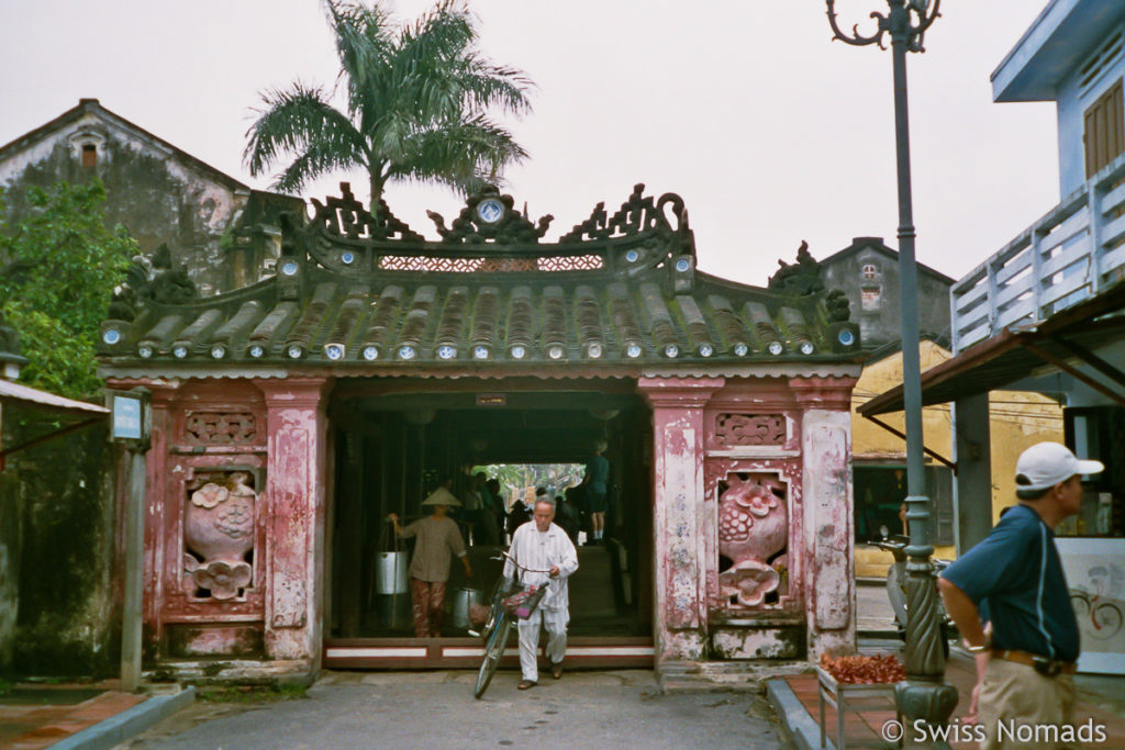 Japanische Brücke in Hoi An