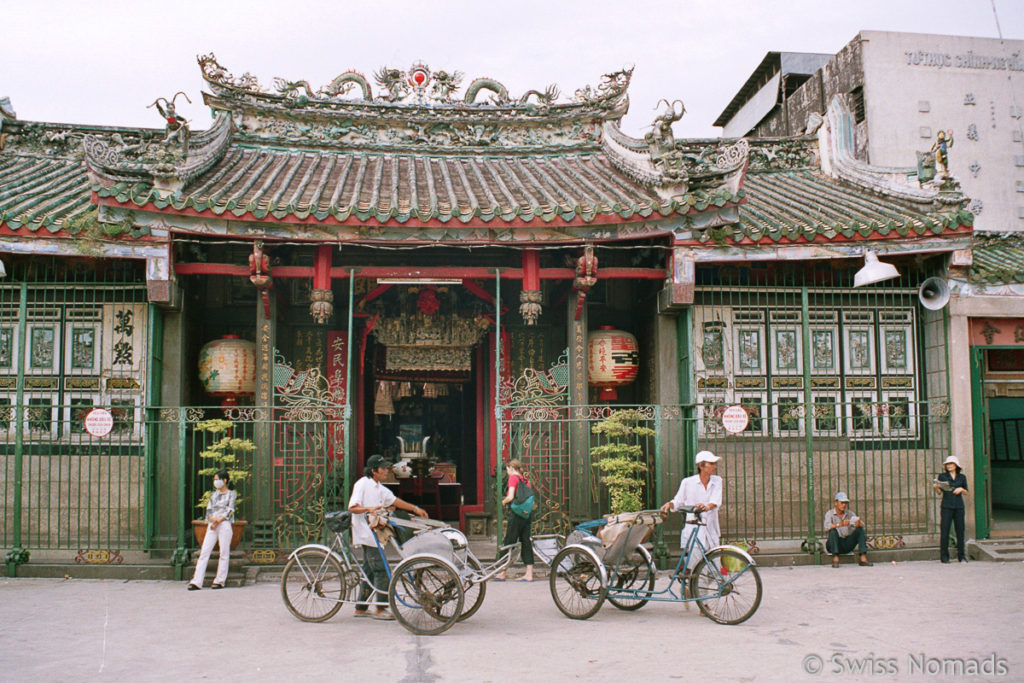 Nghia An Hoi Quan Pagode in Ho-Chi-Minh-Stadt