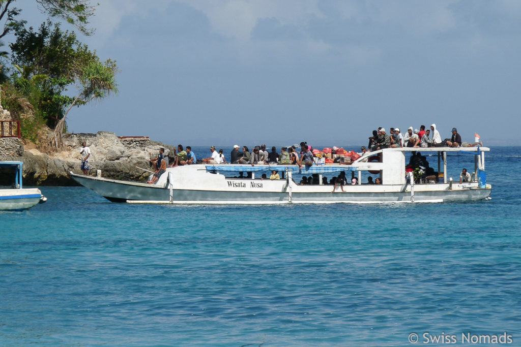 Public Slow Boat from Sanur to Lembongan