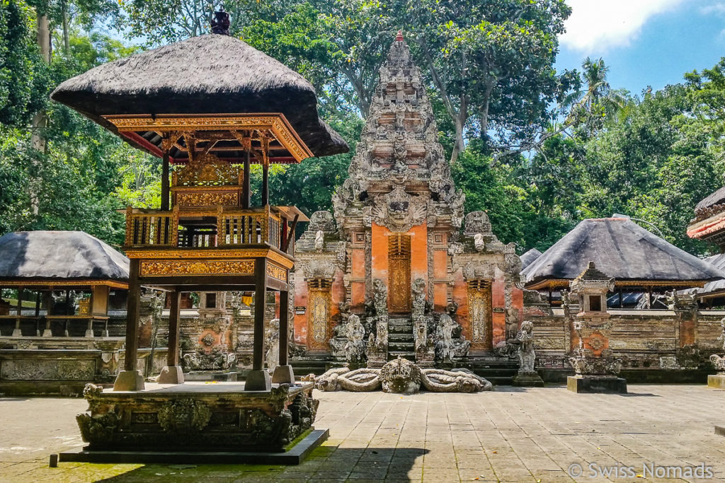 Schöner Tempel in Ubud auf Bali