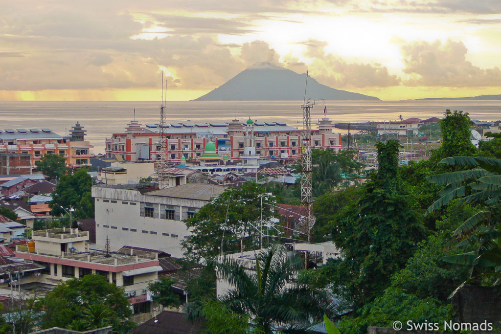 Aussicht auf Manado in Nord-Sulawesi