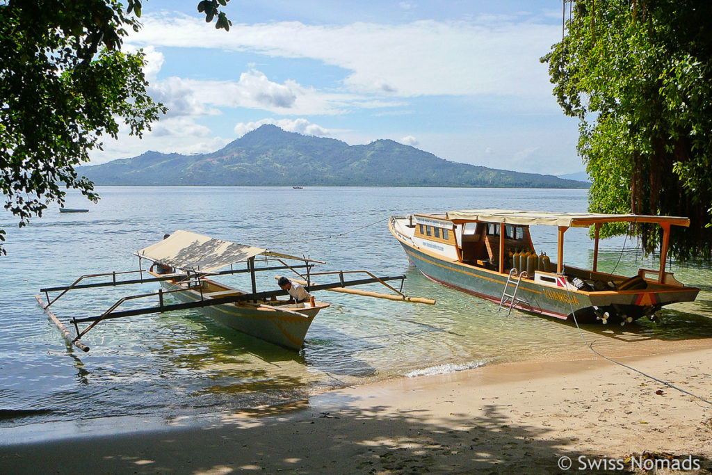 Pangalisang Beach auf Bunaken