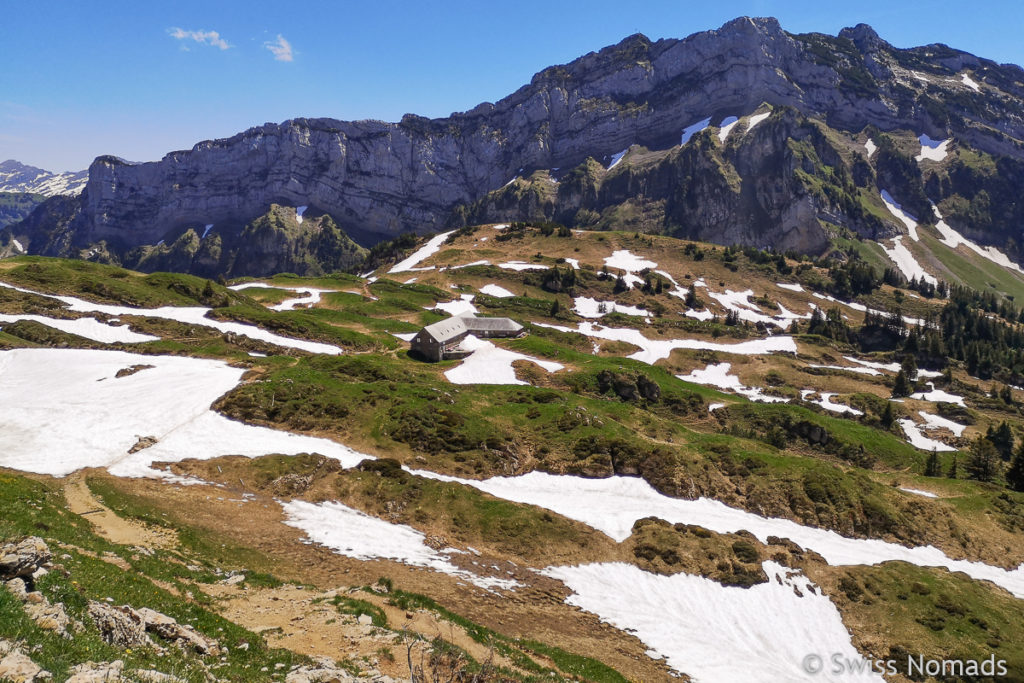 Alp Oberchäseren Toggenburger Höhenweg