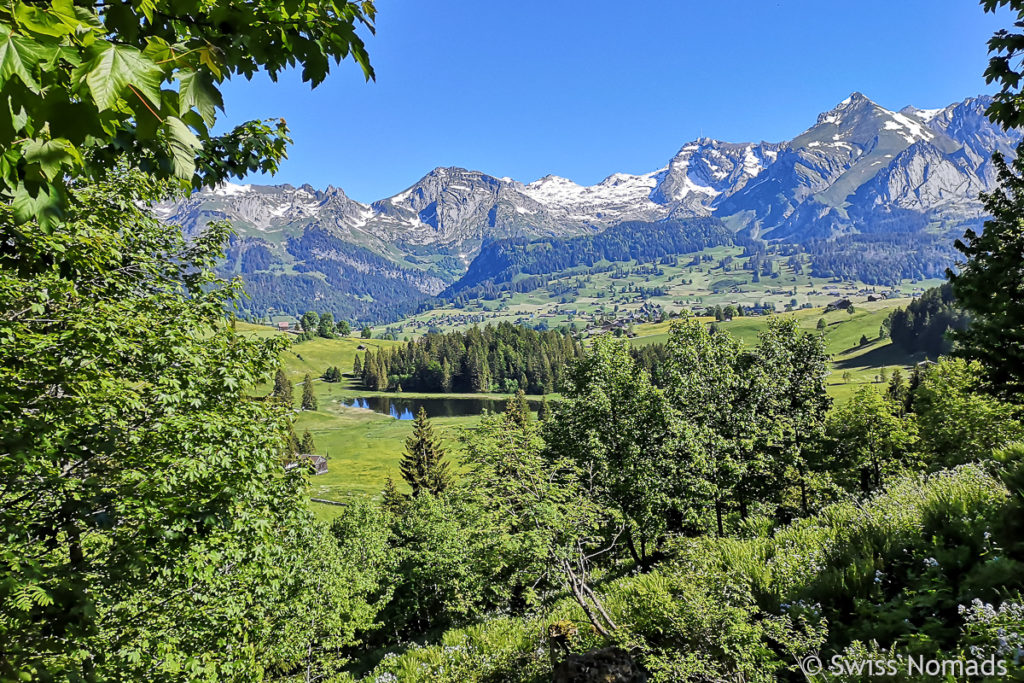 Aussicht vom Toggenburger Höhenweg