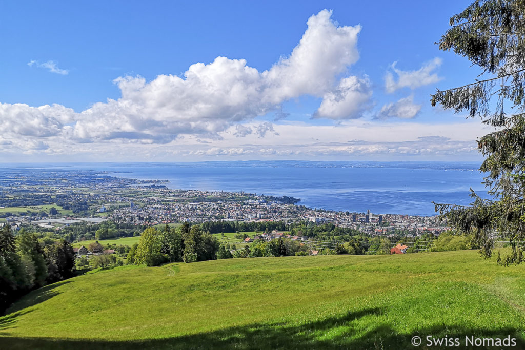 Aussicht auf den Bodensee
