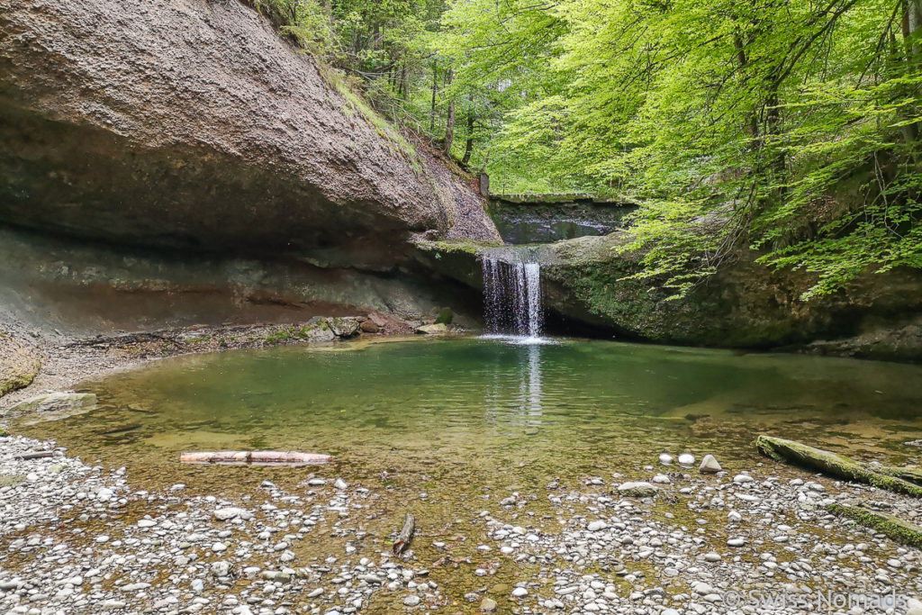 Weissbachschlucht entlang der Kulturspur Appenzellerland